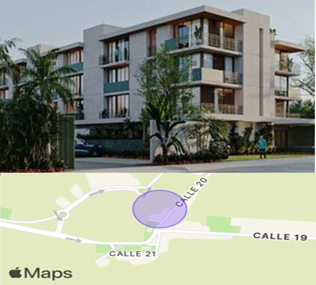 Mapa SOHA, referencia de ubicación