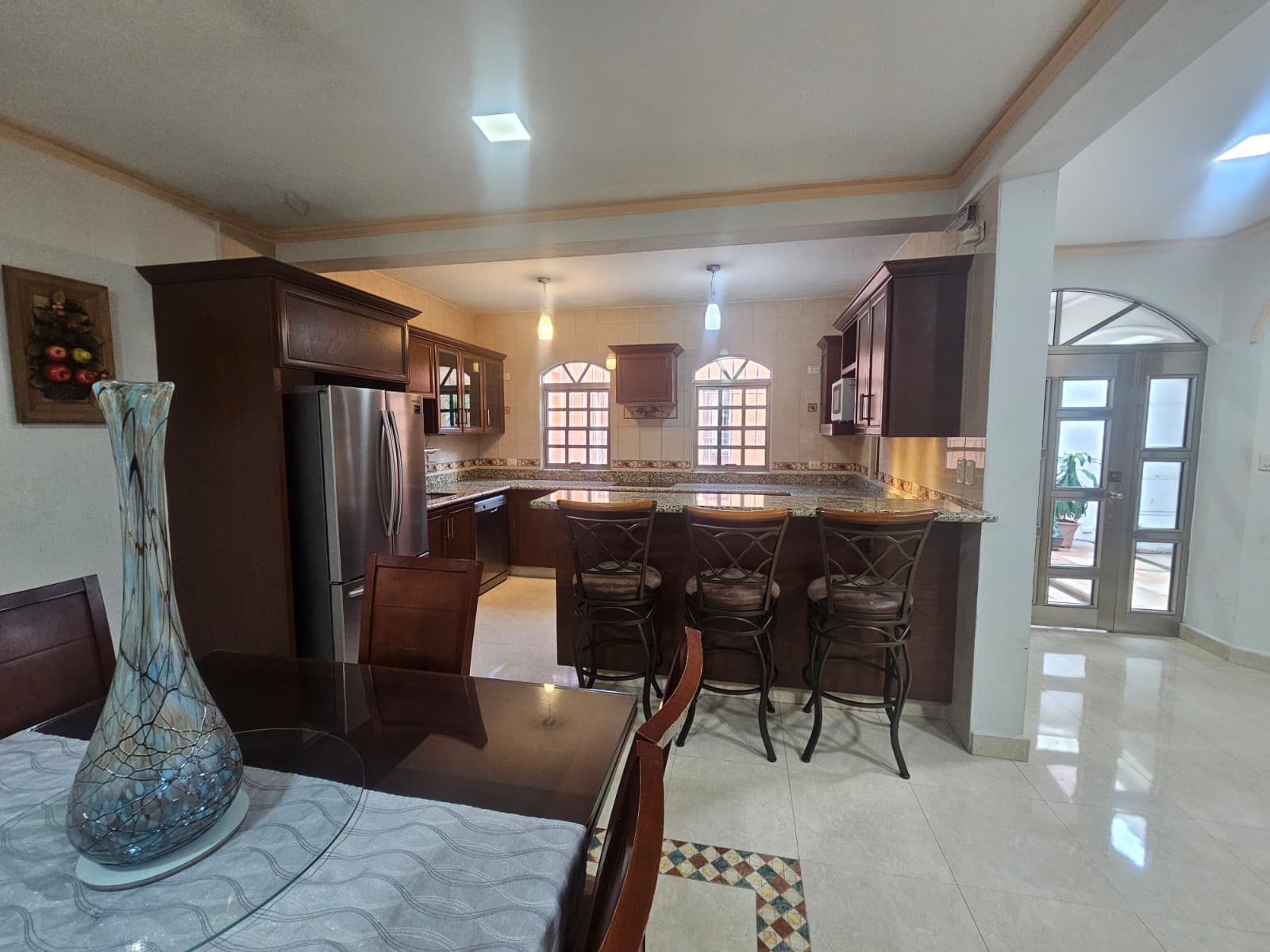 Vista aérea de la Casa en Flores Magón Cozumel