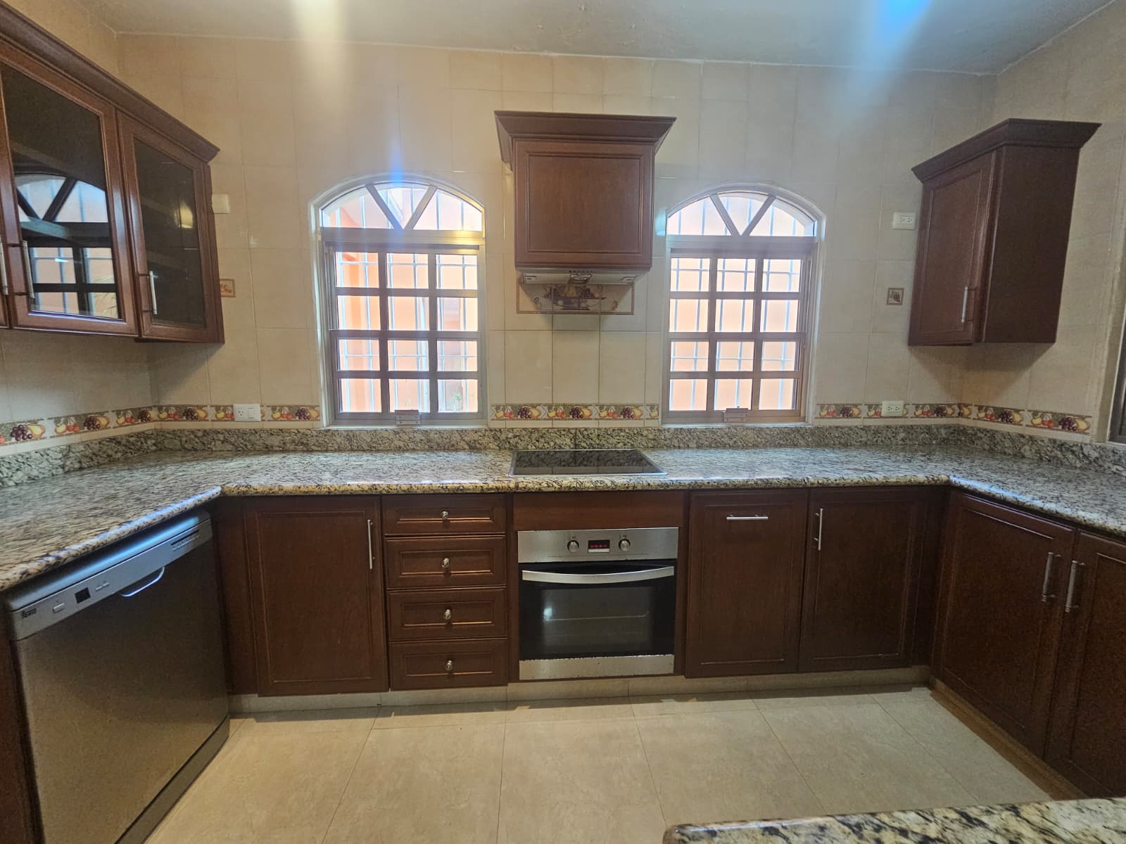 Pasillo de la Casa en Flores Magón Cozumel