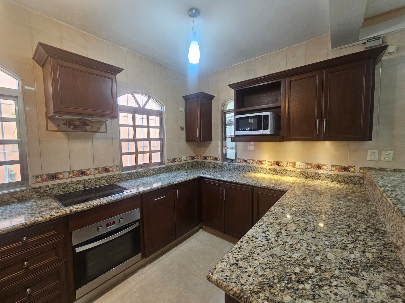 Detalle del piso de la Casa en Flores Magón Cozumel